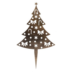 Künstlicher Weihnachtsbaum aus Corten