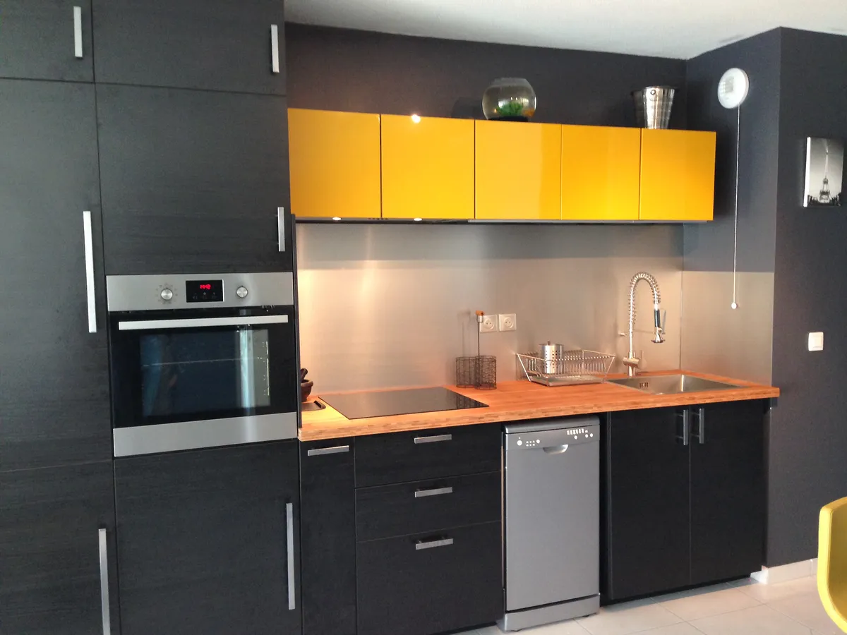 Crédence aluminium